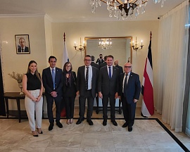 En Costa Rica celebran el 50° Aniversario de la apertura de la Embajada de Rusia (en aquel entonces, de la Unión Soviética)
