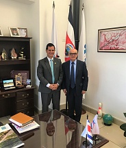Sobre la reunión del Embajador con el Ministro del Deporte de Costa Rica Sobre la reunión del Embajador con el Ministro del Deporte de Costa Rica