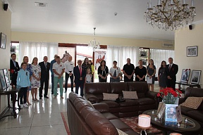 Sobre el evento en la residencia del Embajador de Rusia en Costa Rica con motivo de la celebración del 75 Aniversario de la Victoria en la Gran Guerra Patria