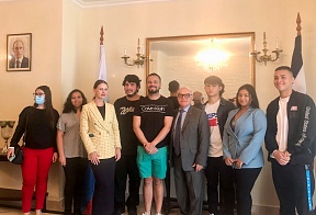 Sobre el encuentro del Embajador de Rusia con los estudiantes costarricenses - ganadores del concurso de becas del Gobierno de la Federación Rusa