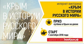 Интернет-викторина «Крым в истории Русского мира»